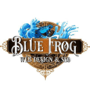 Blue Frog Web Design & SEO Logo