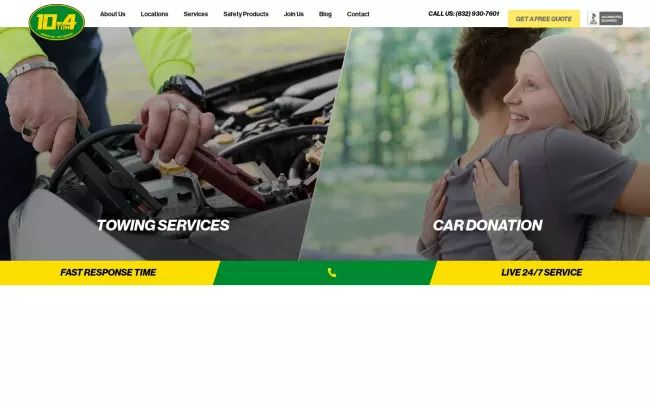 10-4 Tow of Houston | 24/7 Professional Towing in Houston, TX
