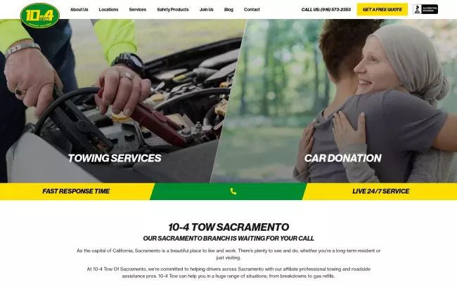 10-4 Tow Of Sacramento