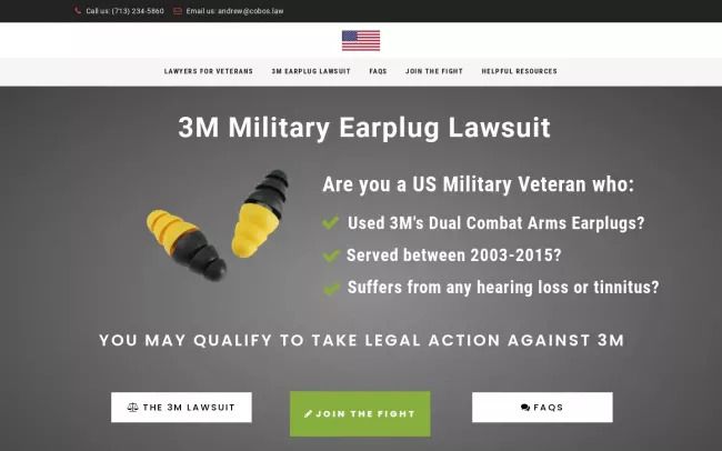 3M Earplug Lawsuit
