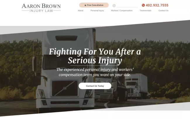 Aaron Brown Injury Law