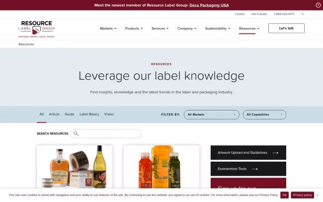 Advanced Labels NW Blog