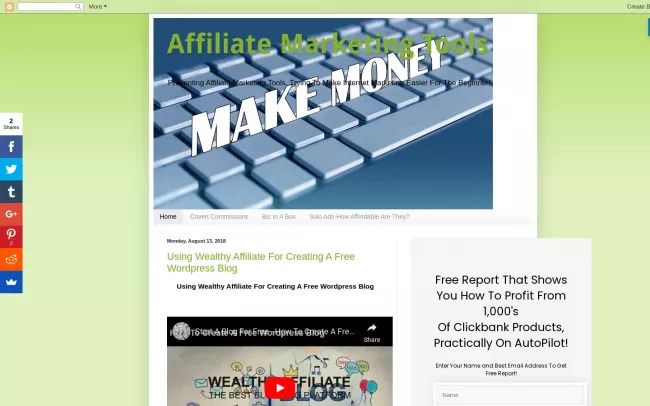 Affiliate Marketing Tools