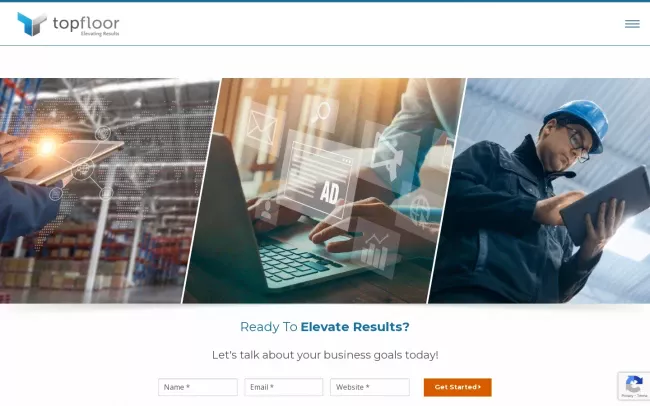 Screenshot of the AFFIRM Agency Website
