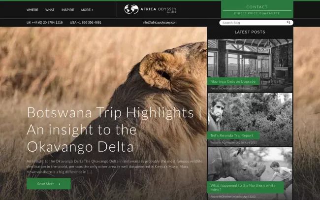 Africa Safari Blog