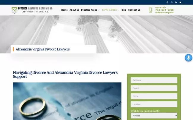 SRIS Alexandria, VA divorce lawyers