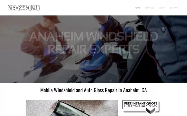 Anaheim Windshield Repair Experts