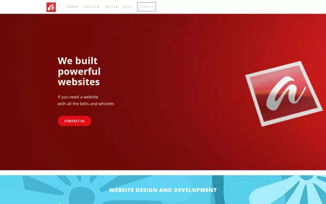 Screenshot of the Anri Studio - Affordable Web Design Chicago Website