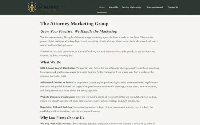 The Attorney Marketing Group