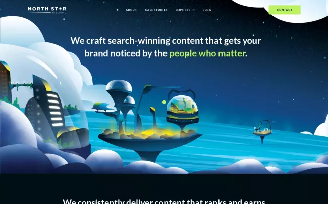Screenshot of the JS Interactive, LLC Website