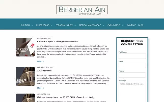Berberian Ain LLP - Law Blog