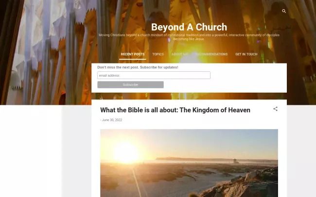 Beyond A Church