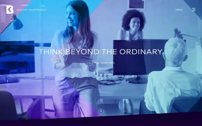 Screenshot of the Brandcoders Website