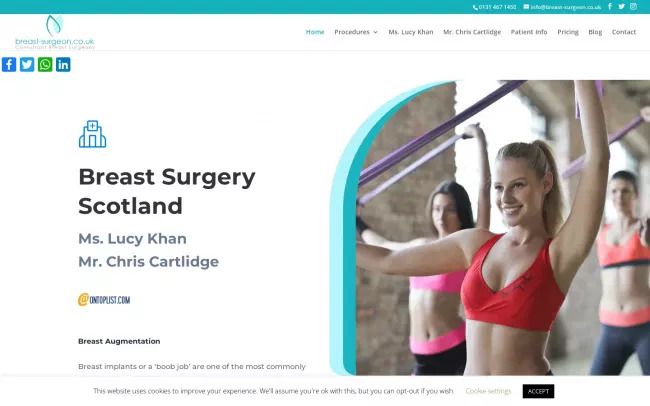 Breast Plastic Surgeon Scotland