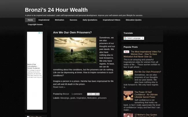  Bronzi's 24-Hour Wealth