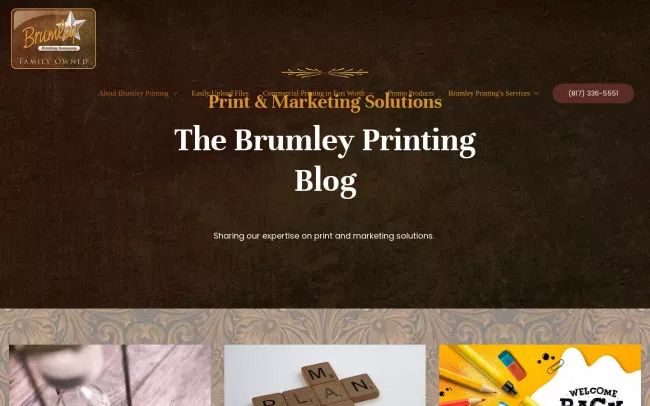 Brumley Printing Blog