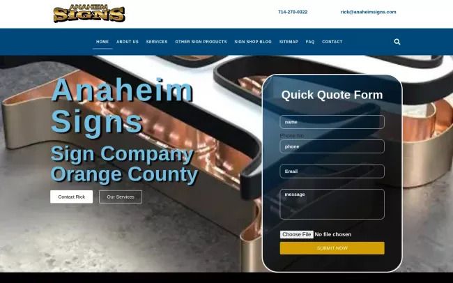 Business Signs - Lighted Business Letters