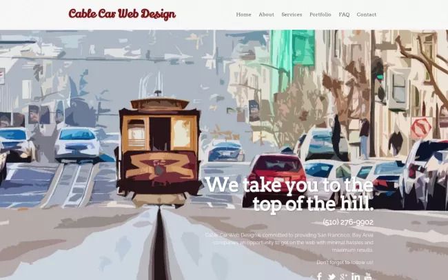 Cable Car Web Design