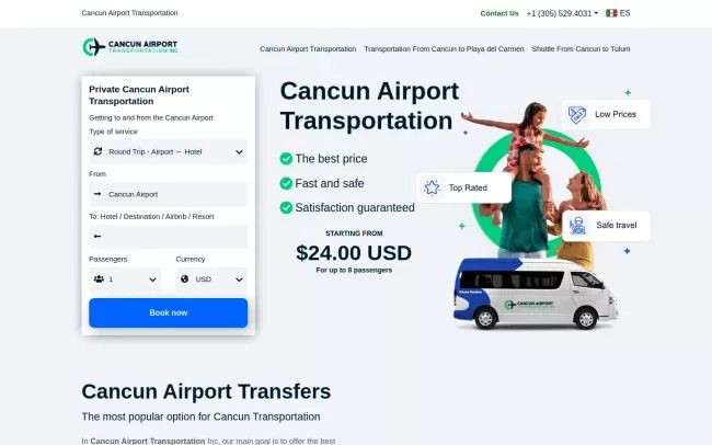 Cancun Airport Transportation 