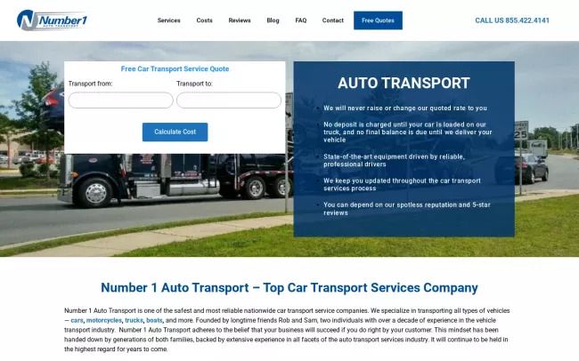 Number 1 Auto Transport