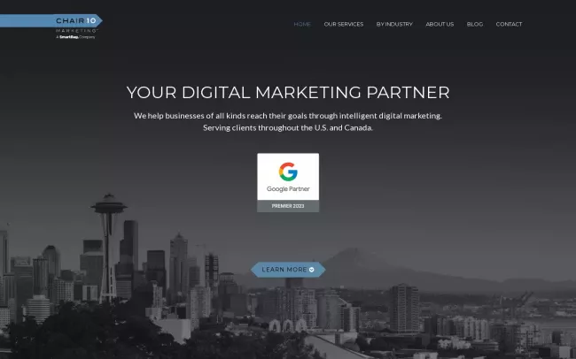 Screenshot of the SmartBug Media, Inc. Website