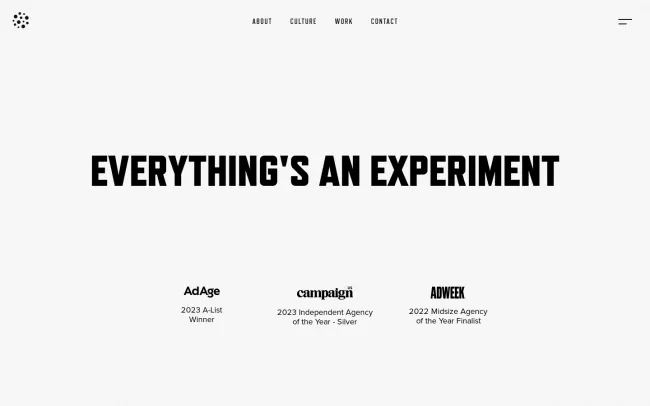 Screenshot of the Chemistry Website