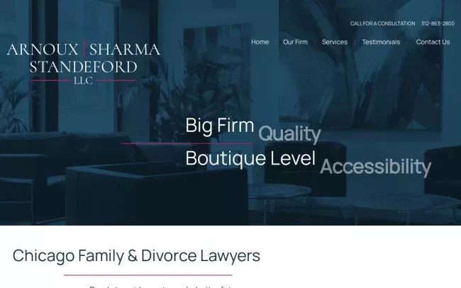 Chicago Divorce Lawyers at Arnoux Sharma Standeford, LLC