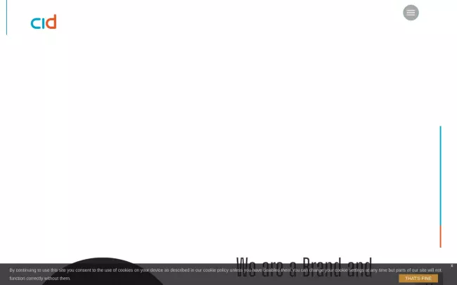 Screenshot of the CI Design, Inc Website