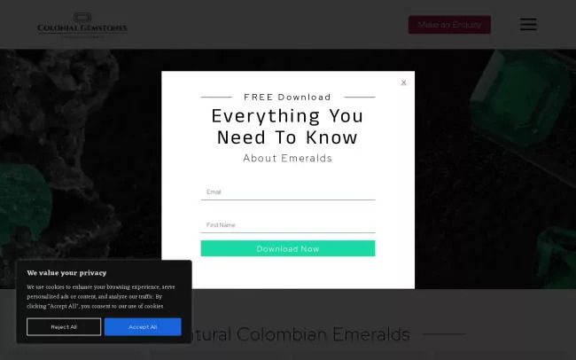 Colombian Emeralds | Colonial Gemstones