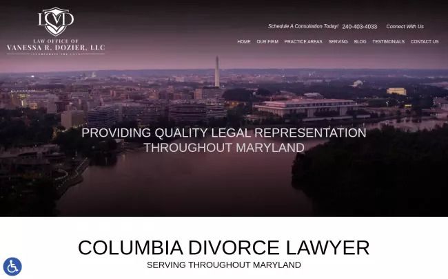 Columbia Divorce Lawyer - Law Office of Vanessa R. Dozier, LLC
