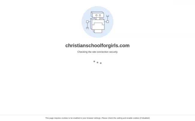 Screenshot of the Columbus Girls Academy Website