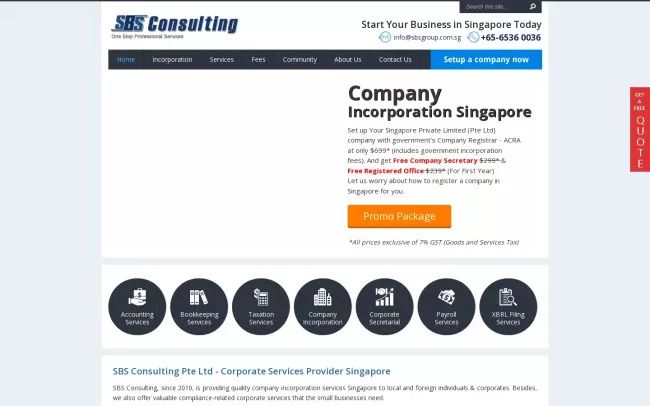 Company Incorporation Services- SBS Consulting Ltd