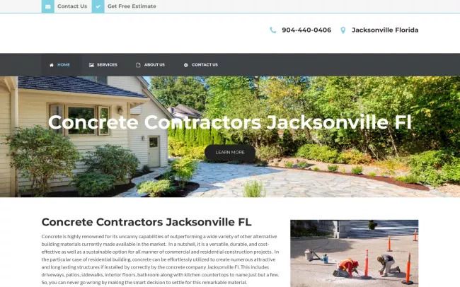 Concrete Contractors Jacksonville