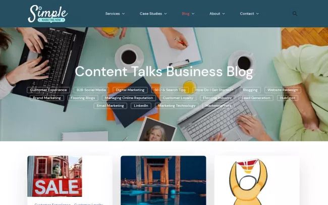 Content Talks Business Blog