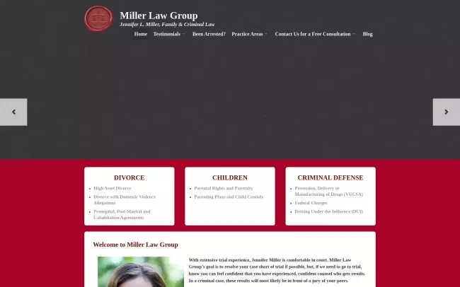 Screenshot of the Contravent, LLC Website