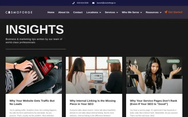 Cosmoforge - Growth Marketing Blog