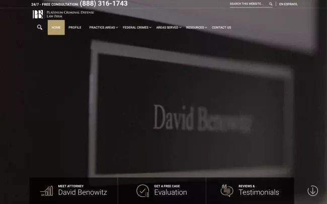 Criminal Lawyer | Defense Attorney | David Benowitz