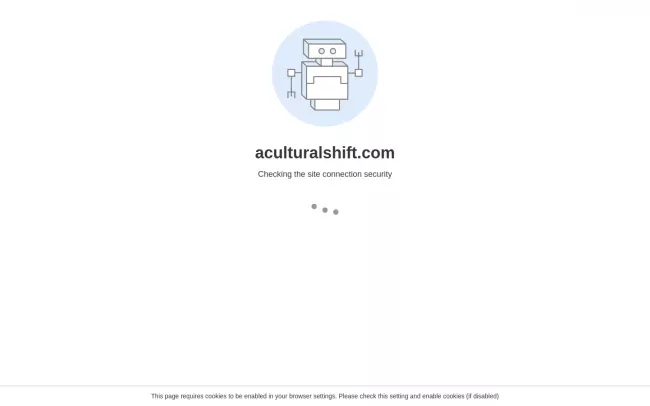 Screenshot of the A Cultural Shift Blog