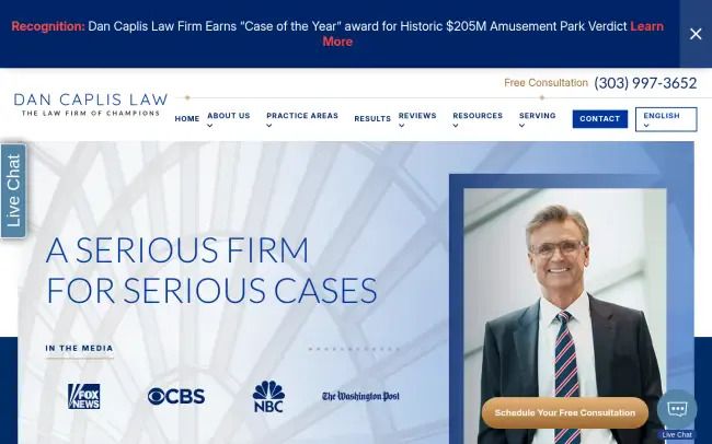 Dan Caplis Law