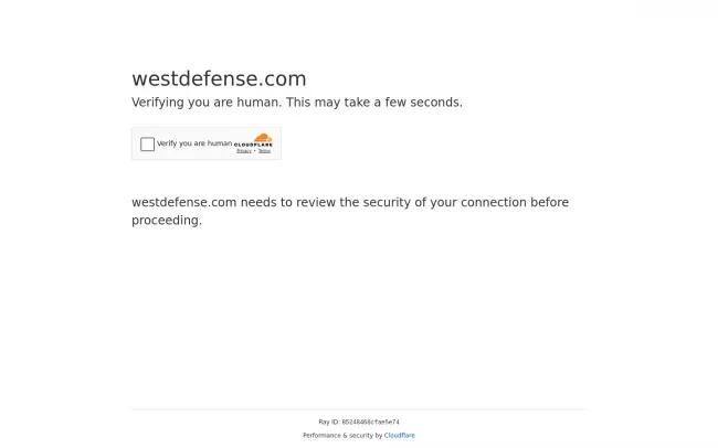 Screenshot of the David West & Associates Website