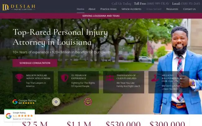 Desiah Injury Lawyers