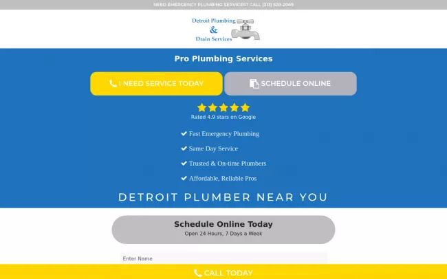 Detroit Plumbing and Drain Services