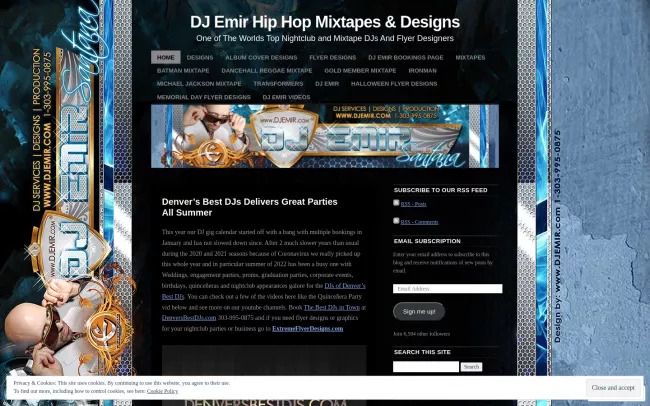 DJ Emir Santana Official Blog