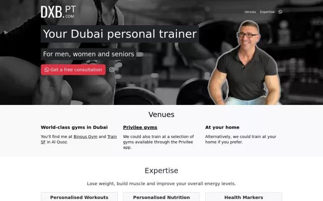 dxbPT | Your Dubai Personal Trainer