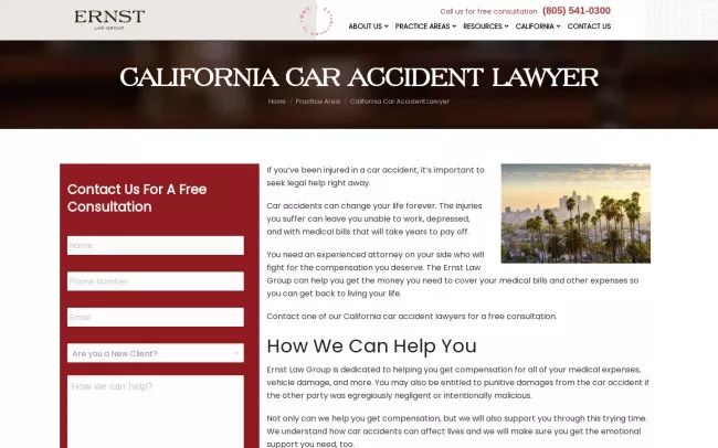 Ernst Law Group - California Car Accident Attorney