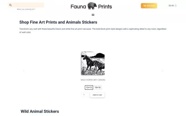 Fauna Prints