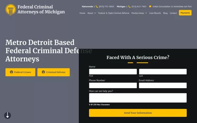 Federal Criminal Attorneys of Michigan