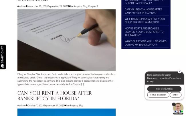 Florida Bankruptcy Blog | Caplan Bankruptcy