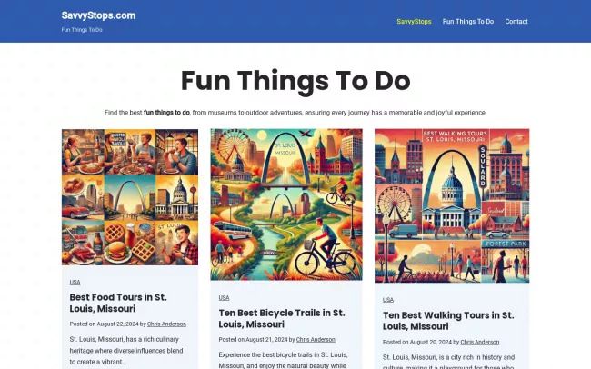 Fun Things To DO