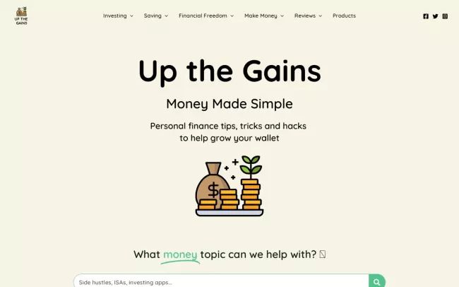 Up the Gains - Money Made Simple